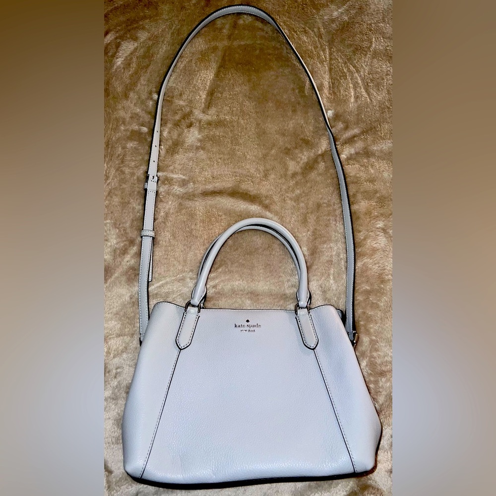 Kate Spade New York Jackson Medium Triple Compartment Satchel Nimbus Grey